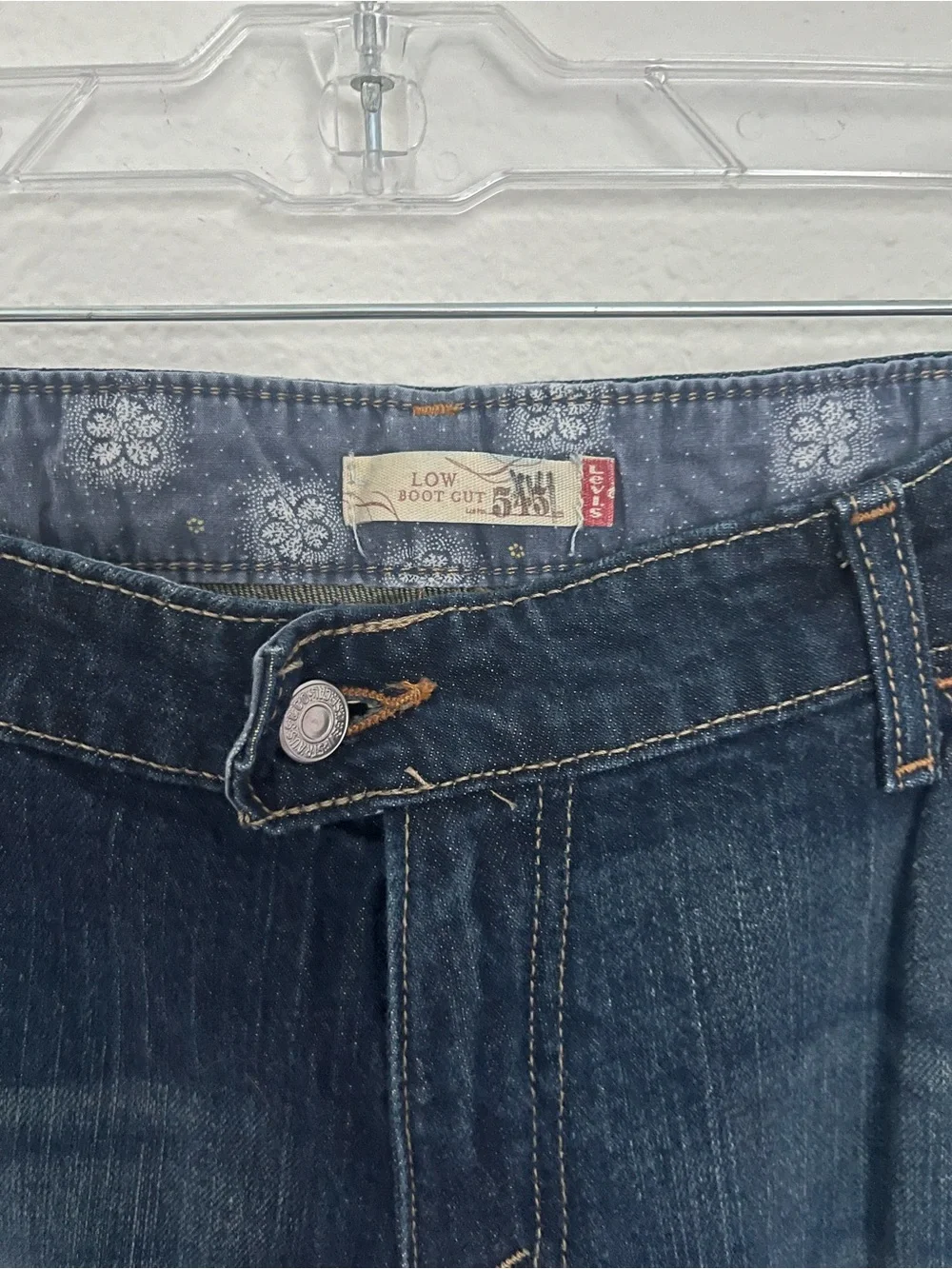 Levi's 545 Indigo Blue Straight-Leg Jeans